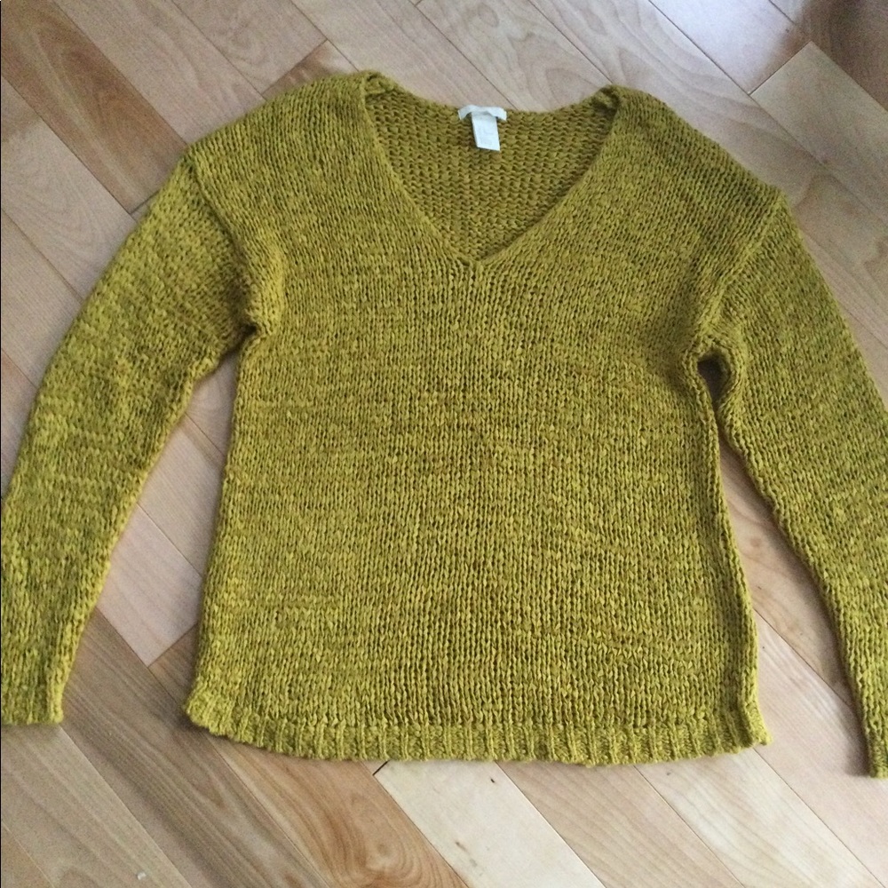 Hand  knit look top